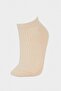 Women's 5-Pack Cotton Bootie Socks (Ns) - 4