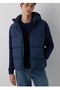 Removable Hooded Regular Fit Inflatable Men's Vest.
