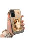 Redmi Note 10 Pro Compatible Silicone Edge Hard Back Case Cat Pattern Loving Couple Phone Case