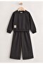 Thin Seasonal Sweatshirt Set 2-8 Years Anthracite