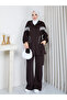 Modal Lavi̇n Double Suit Brown