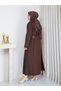 Elisa Waist-Tie Long Women's Trench Coat - 3