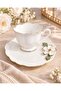 6-Person Porcelain Aurelia Coffee Cup Set - 2