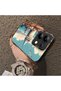 Redmi Note 13 4g Compatible Silicone Edge Hard Back Case Galata Tower Patterned Phone Case - 4