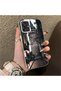 Samsung Galaxy A07 Compatible Silicone Edge Hard Back Case Galata Tower Patterned Phone Case - 3