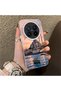 Vivo X200 Pro Compatible Silicone Edge Hard Back Case Istanbul Patterned Lovers Couple Phone Case - 3