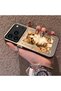 حافظة هاتف متوافقة مع iPhone 17 Pro Max مصنوعة من السيليكون بحافة صلبة وخلفية صلبة على شكل قطة ونمط زوجين محبين - 2
