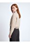 10884 Wool Blend Crew Neck Sweater-Beige - 3
