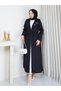 Elisa Waist-Tie Long Women's Trench Coat - 3