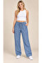 Women's Relaxed Fit Wide Leg Jean Pants (Made from Thin 6-0Ns Denim Fabric) - 3