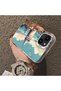 iPhone 15 Compatible Silicone Edge Hard Back Case Galata Tower Patterned Phone Case - 4