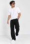 Men's Jogger Pants with Elastic Waistband, Lace-Up Detail, and Pocket Detail - 5