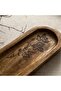 Foglia Wooden Kayak Plate 30X13X2.5Cm Natural - 2
