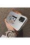 Samsung Galaxy A07 Compatible Silicone Edge Hard Back Case Letter E Patterned Lover Couple Phone Case - 4