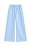 Blue Girls' Wide-Leg Pants and Stone Detailed Badili Tracksuit Set 24952 - 5