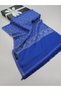 Tapestry Woven Cotton Ethnic Patterned Double Color Reversible Shawl 70 X 190 cm - 3