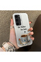 Samsung Galaxy S23 Compatible Silicone Edge Hard Back Case Turkish Coffee Patterned Phone Case - 3