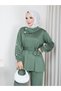 Double Set Stone Accessory High Collar Lidya - 2