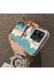 Poco C65 Compatible Silicone Edge Hard Back Case Galata Tower Patterned Phone Case - 4