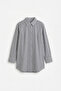 Long Shirt with Hidden Placket