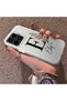 Redmi K90 5g Compatible Silicone Edge Hard Back Case Letter E Patterned Couple Phone Case - 2