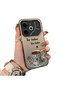 Tecno Pova 6 Compatible Silicone Edge Hard Back Case Turkish Coffee Patterned Phone Case