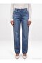 72365 Lyocell Blended Stoned Wide Leg Jeans-Blue - 3