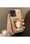 Oppo A6 Pro 5g Compatible Silicone Edge Hard Back Case Cat Patterned Lover Couple Phone Case - 3