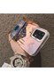 Samsung Galaxy A32 Compatible Silicone Edge Hard Back Case Istanbul Patterned Lovers Couple Phone Case - 4
