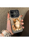 Tecno Pova 6 Compatible Silicone Edge Hard Back Case Cat Pattern Loving Couple Phone Case - 3
