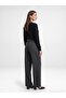 72803 Belted Pleated Trousers-Anthracite - 2
