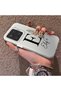 Mi 15 5g Compatible Silicone Edge Hard Back Case Letter E Patterned Couple Phone Case - 2