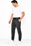Men's Slim Fit Comfortable Cut Sweatpants 6502-Anthracite - 2
