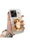 Tecno Spark 20 Pro Compatible Silicone Edge Hard Back Case Cat Pattern Loving Couple Phone Case