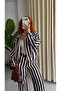 Premium Trend Striped Jacket - Pants 2-Piece Set
