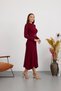 Belted Ribbed Stylish Knitwear Dress - 2