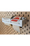 Skadis Compatible Sticker Roll Holder – Large Roll Label and Tape Organizer