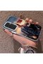 Samsung Galaxy S24 Compatible Silicone Edge Hard Back Case Ataturk Patterned Phone Case - 2