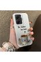 حافظة هاتف متوافقة مع Poco X7 Pro مصنوعة من السيليكون بحافة صلبة وخلفية صلبة بنمط القهوة التركية - 3