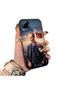 Realme C15 Compatible Silicone Edge Hard Back Case Ataturk Patterned Phone Case