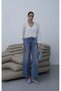 V-Neck Buttoned Knitwear Cardigan Ecru - 4