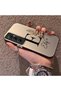 Realme C65 Compatible Silicone Edge Hard Back Case Letter E Patterned Couple Phone Case - 2