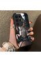 Samsung Galaxy S23 Ultra Compatible Silicone Edge Hard Back Case Galata Tower Patterned Phone Case - 3