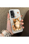 For Oppo A5 4g Compatible Silicone Edge Hard Back Case Cat Pattern Loving Couple Phone Case - 3
