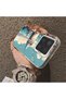 Mi 15 5g Compatible Silicone Edge Hard Back Case Galata Tower Patterned Phone Case - 4