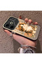 Tecno Pova 6 Compatible Silicone Edge Hard Back Case Cat Pattern Loving Couple Phone Case - 2