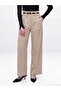72803 Belted Pleated Trousers-Mink