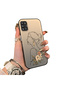 Samsung Galaxy A31 Compatible Silicone Edge Hard Back Case Line Art Patterned Phone Case