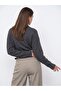 10886 Wool Blend Crew Neck Sweater-Smoked M. - 2