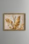 Golden Leaves - Vintage Patterned Painting - Fine Model